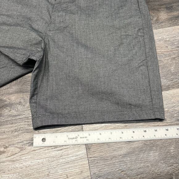 Bonobos Shorts Gray Mens L Flat Front Stretch Performance 7"‎ Inseam Chino Golf - Picture 10 of 11